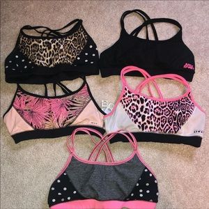 Juicy couture sports bra bundle